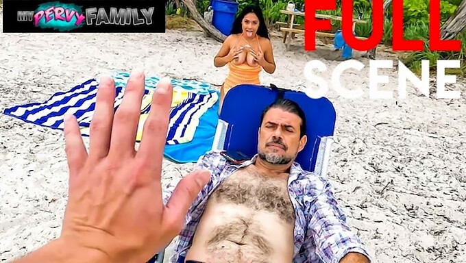 Foda Quente Na Praia De Serena Santos E Habilidades Orais Em Mypervyfamily