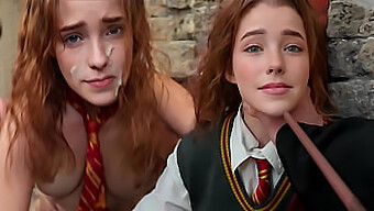 Hermione Granger'S Pov Oral And Boob Play In Rough Sex Scene